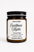 Load image into Gallery viewer, 9oz Amber Jar Candle